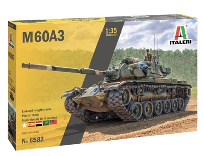 Збірна модель 1:35 танк M60A3 MBTl Italeri 6582