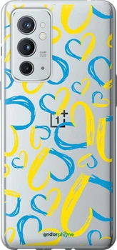 Чехол на OnePlus 9RT Сердца UA "5292u-2520-70447"