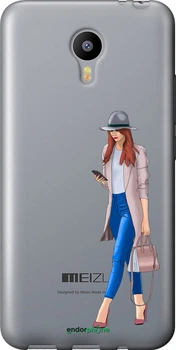 Чехол на Meizu M2 Note Девушка 1 "4751t-94-70447"