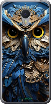Чехол на Meizu M3 Note Сова v2 "5649t-256-70447"