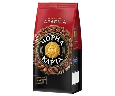Кофе натуральный жареный в зернах Арабика TM Черная Клетка 500 g