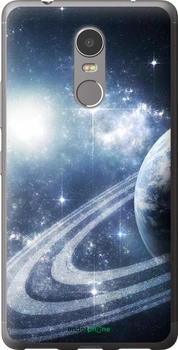 Чехол на Lenovo K6 Note Кольца Сатурна "173t-453-70447"