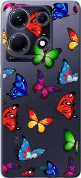 Чехол на Infinix Note 30 Красочные мотыльки "4761u-3138-70447"