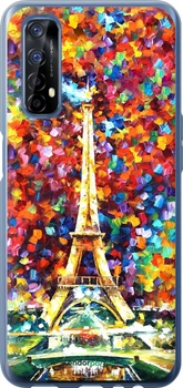 Чехол на Realme 7 Париж "830t-2081-70447"