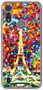 Чехол на Motorola E6i Париж "830sp-2355-70447"