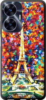 Чехол на Realme C55 Париж "830b-2992-70447"