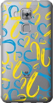 Чехол на Huawei Nova Plus Сердца UA "5292u-961-70447"