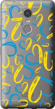 Чехол на Lenovo K6 Note Сердца UA "5292t-453-70447"