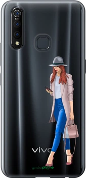 Чехол на Vivo Z5X Девушка 1 "4751u-1765-70447"