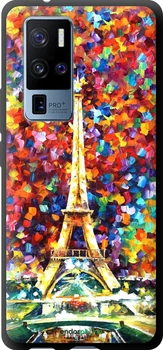 Чехол на Vivo X50 Pro Plus Париж "830b-2056-70447"