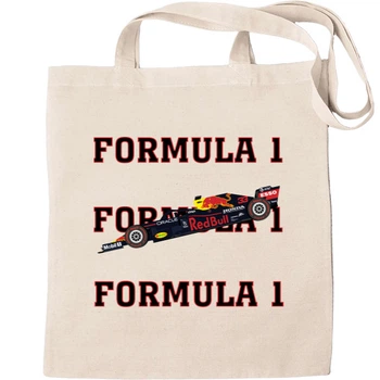Еко-Сумка для шопінгу Formula 1 red bull Бежевий