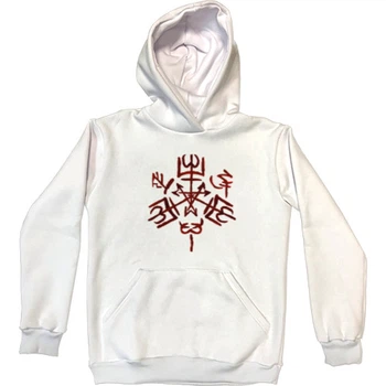 Худі Преміум Унісекс Supernatural logo 4XL Білий Без утеплювача