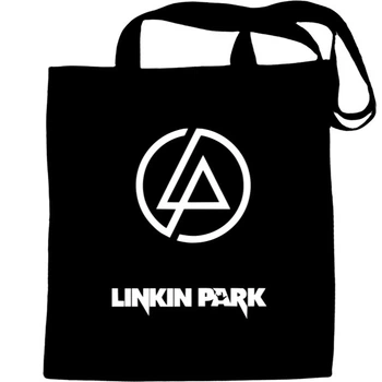 Еко-Сумка для шопінгу Linkin park 1 Чорний