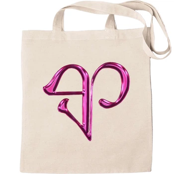 Еко-Сумка для шопінгу Blackpink logo Бежевий