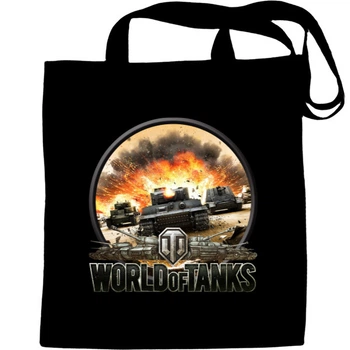 Еко-Сумка для шопінгу World of tanks 1 Чорний