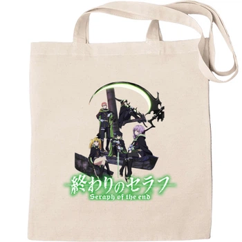Еко-Сумка для шопінгу Owari no seraph Бежевий