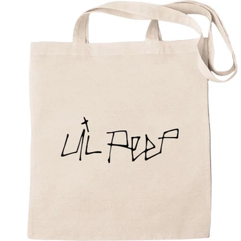 Еко-Сумка для шопінгу Lil peep (15) Бежевий