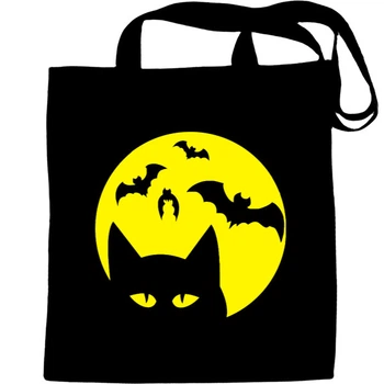 Еко-Сумка для шопінгу Halloween 39 Чорний