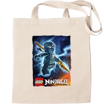 Еко-Сумка для шопінгу Lego ninjago 12 Бежевий
