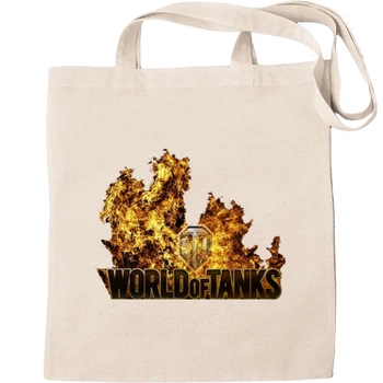 Еко-Сумка для шопінгу World of tanks 10 Бежевий