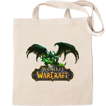 Еко-Сумка для шопінгу World of warcraft іллідан Бежевий