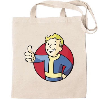 Еко-Сумка для шопінгу Fallout like Бежевий