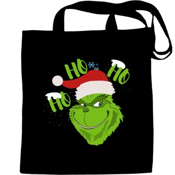Еко-Сумка для шопінгу Grinch, грінч Чорний