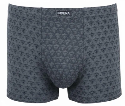 Мужские боксеры Бамбук INDENA Арт. 61007 Розмір 3XL Сірий
