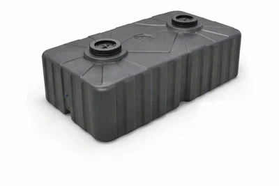 Емкость для душа трехслойная 200 л Litalan с двумя горловинами (HDPE)