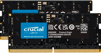 Pamięć RAM Crucial SODIMM DDR5-5600 98304MB PC5-44800 (Kit of 2x49152) (CT2K48G56C46S5)