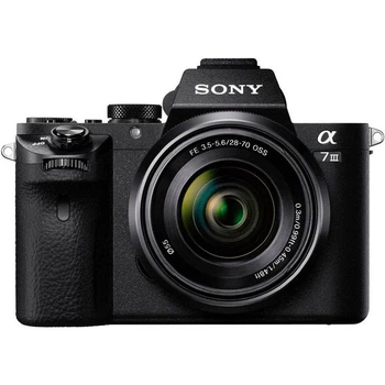 Беззеркальный фотоаппарат Sony Alpha A7 III Kit SEL2870 28-70mm f/3.5-5.6 OSS FE Black (ILCE7M3KB) UA [87968]