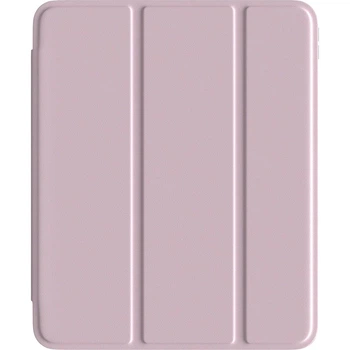 Чехол-книжка Comma Joy PU with Pencil Slot для Apple iPad Air 13" (2024-2026)/Pro 12.9" (2020-2022) Light Pink [111041]