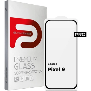 Защитное стекло ArmorStandart Glass для Google Pixel 9/ 9 Pro Full Pro Black (ARM74679) [117164]