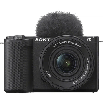 Беззеркальный фотоаппарат Sony ZV-E10 II Kit 16-50mm f3.5-5.6 OSS II Black (ZVE10M2KB.CEC) UA [126415]
