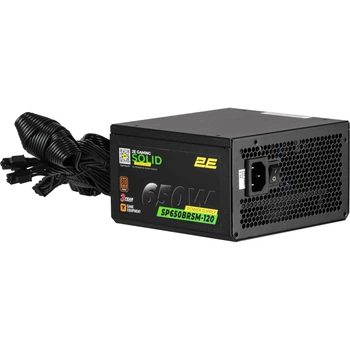 Блок питания 2E Gaming Solid Power Pro 650W (2E-SP650BRSM-120) [140622]