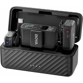 Микрофонная радиосистема Boya BOYAMIC 2 Type-C with 2 TX + 1 RX + Charging Case [153345]