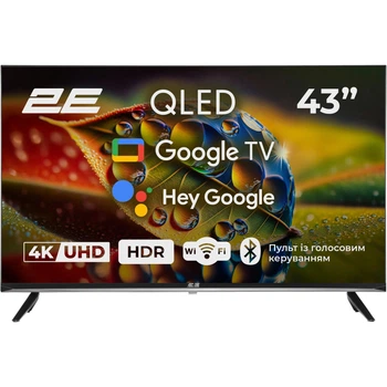 Телевизор 2E A77Q 43" QLED 4K (2E-43A77Q) [149337]