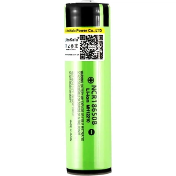 Акумулятор LiitoKala 18650 3400mAh Li-ion 1шт (Lii-34B-PCB) [111721]