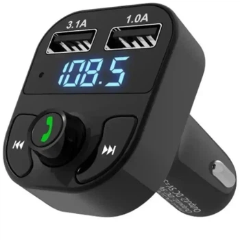 FM-модулятор с Bluetooth FM-X8 ART-4522 (8502)