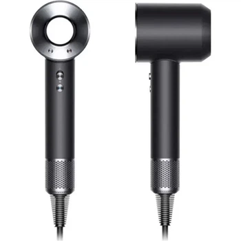 Фен для волосся Leafless Hair Dryer професійний потужний фен 1 насадка 1600 Вт Black