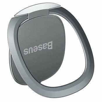 Магнитный держатель для телефона Baseus Invisible phone ring holder (SUYB-0) Silver