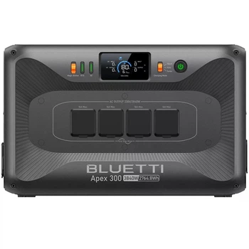 Зарядна станція Bluetti Apex 300, 3840 Вт, 2764,8 Вт*год (електростанція для дому, UPS, ДБЖ) EU