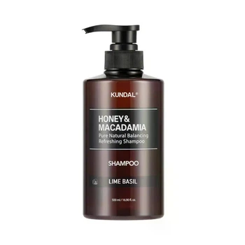 Шампунь восстанавливающий "Лайм & Базилик" Kundal Honey & Macadamia Nature Shampoo Lime Basil 500ml