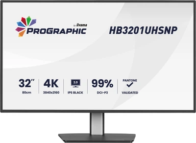 Монитор 31.5" Iiyama ProGraphic HB3201UHSNP-B1