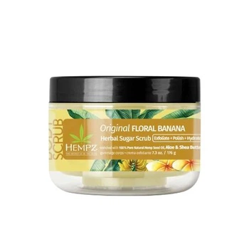 Сахарный скраб для тела Original Original Floral Banana Herbal Sugar Scrub Hempz 176 г