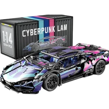 Конструктор кібергонкового автомобіля LAMBORGHINI 1:14, 1314 деталей