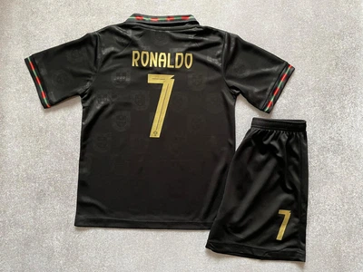 Футбольна форма Роналдо Ronaldo збірна Португалії 26 (140 - 150 см) чорна