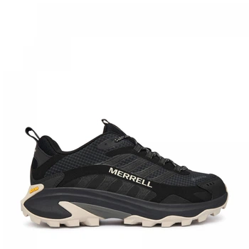 Кросівки чоловічі Merrell Moab Speed ​​2 GORE-TEX Black/Moon/Beige 43 Чорний J500453