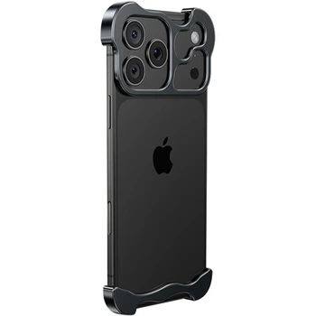 Чохол на Apple iPhone 17 Pro Max / для айфон 17 про макс металевий бампер