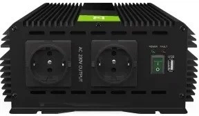 Інвертор Greencell 12 В 230 В 2000 Вт 4000 Вт Модифікована синусоїда (5907813963698)